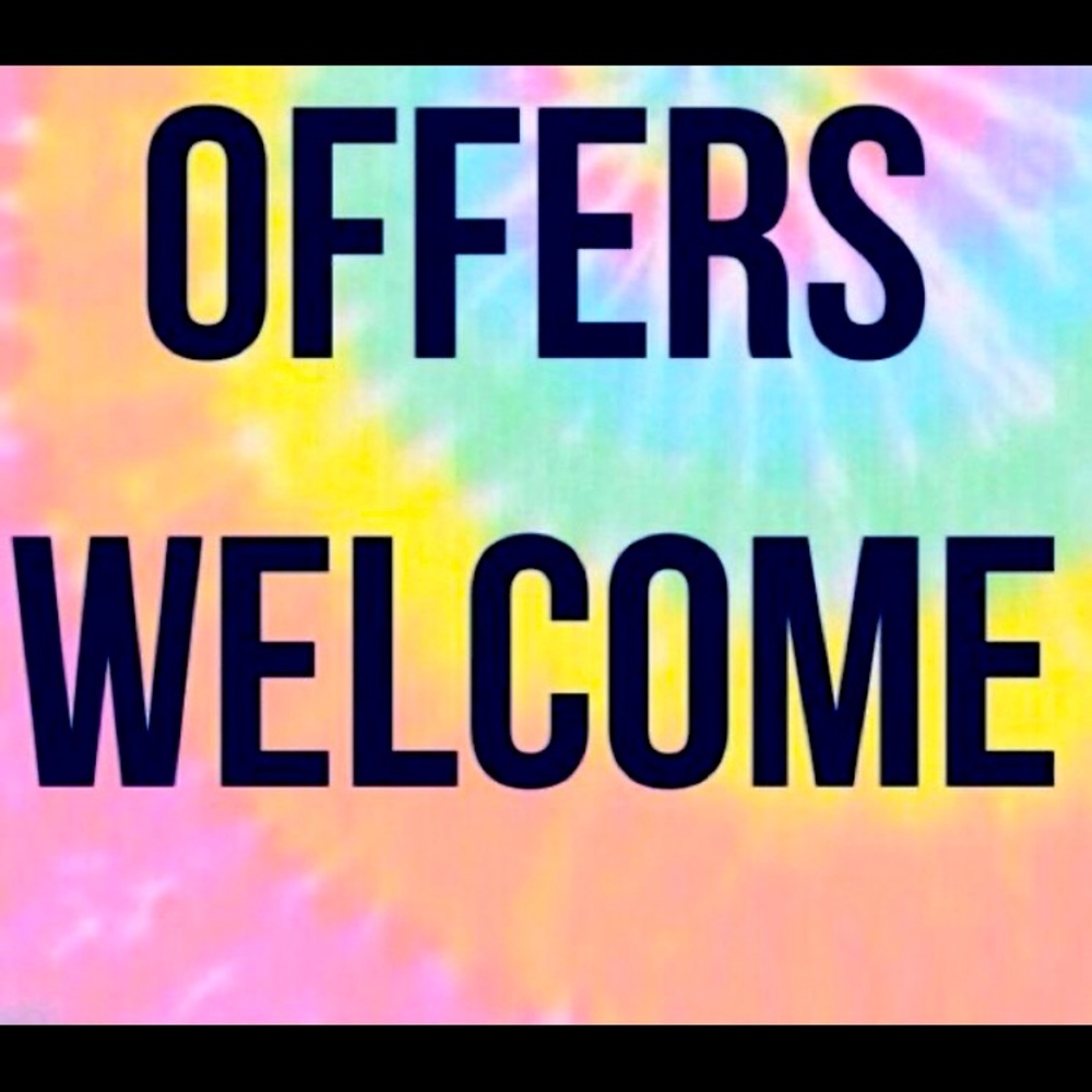 Offers are always welcomed 😁.